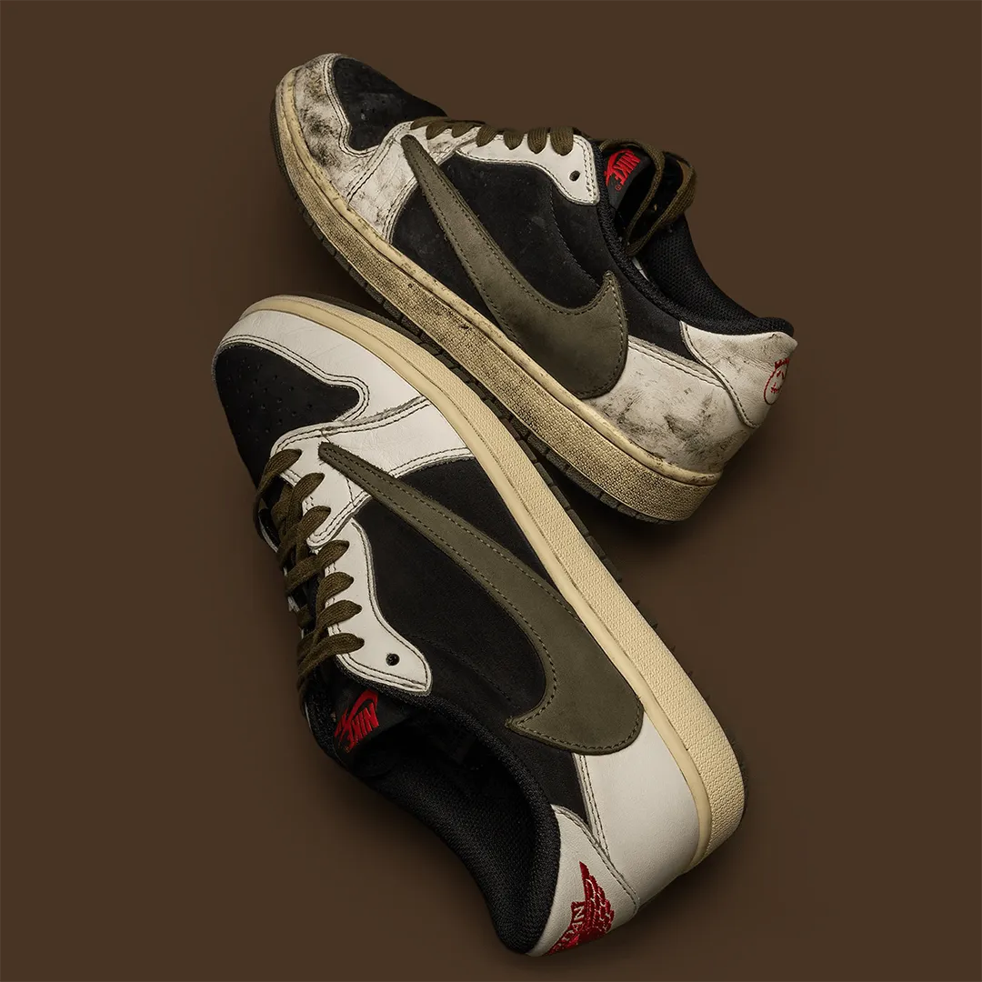 Химчистка Jordan x Travis Scott — до и после | SOLE FRESH Калининград